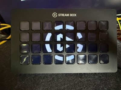 Elgato Stream Deck XL 32-Key Programmable Control Pad 20GAT9901