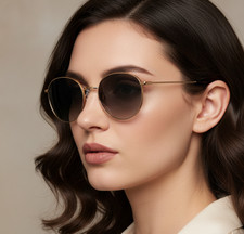 occhiali da sole D&G DOLCE e GABBANA DG1322 1333 sunglasses rose gold red round