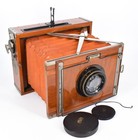Contessa-Nettel Deckrullo Tropical Tropen plate camera. Carl Zeiss Jena  lens. — photo 1