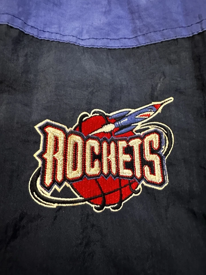 Винтажная куртка на молнии Houston Winter Rockets Champion NBA 90-е - Изображение 4 из 4
