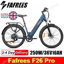 Fafrees F26 Pro 250W Electric Bikes 26in Trekking Bike Mountain City E-Bike 16Ah