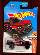 Hot Wheels HW Hot Trucks Ford Performance ’17 Ford F-150 Raptor (Burgundy)