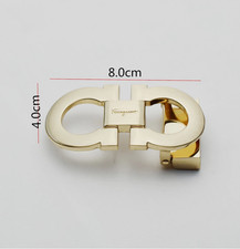 Ferragamo Classic Gancici Belt Buckle Gold For 34-35mm leather strap Unisex