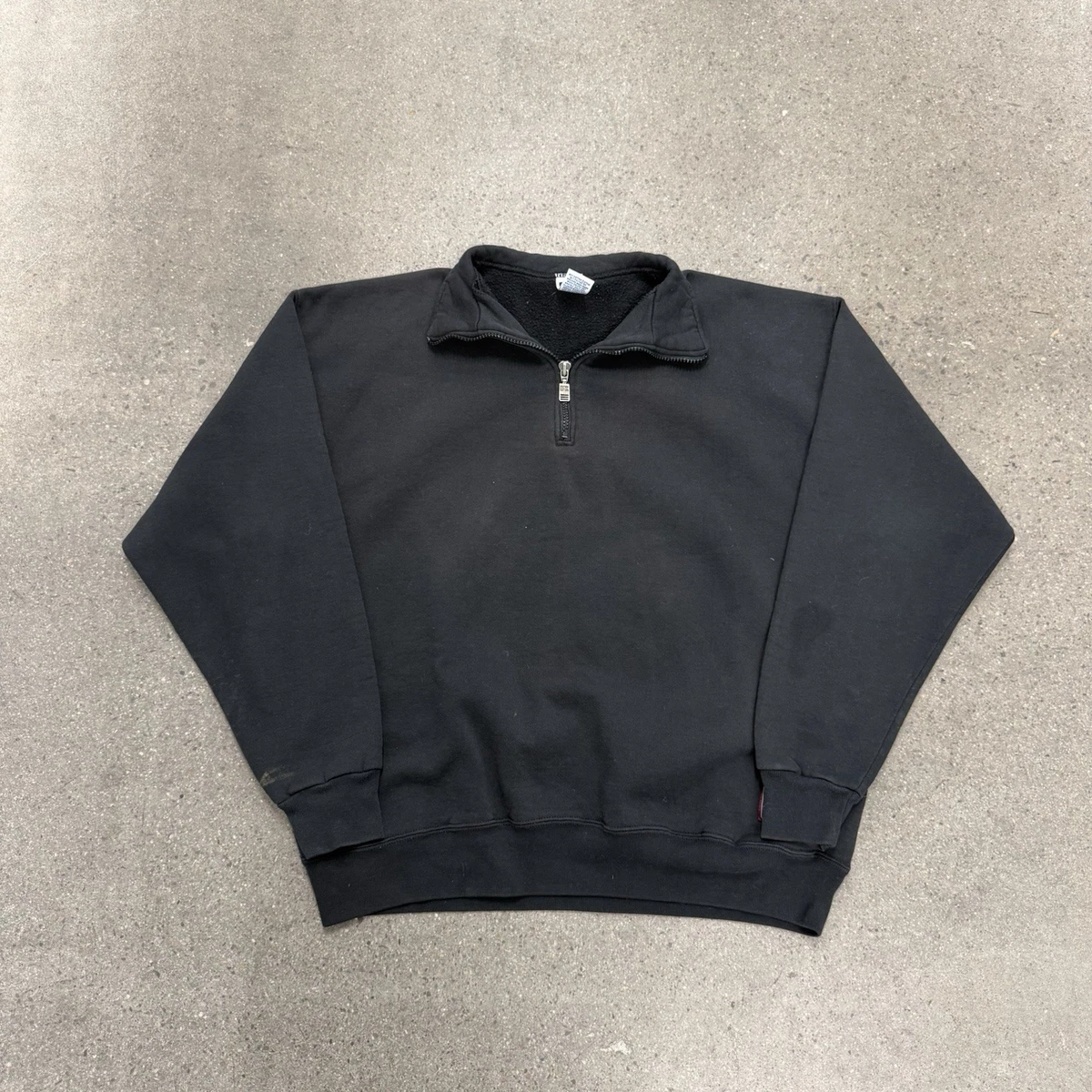 Russell Athletic Men's Hoodies & Sweatshirts 1/4 Zip Features for