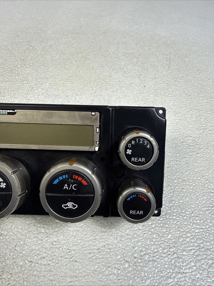 2005-2007 Nissan Pathfinder Radio A/C Heat Temperature Climate Control OEM - Image 3 of 4