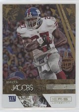 2009 Donruss Rookies & Stars Longevity Elements Brandon Jacobs #115 14gy