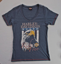 T-shirt donna Harley-Davidson grigio blu scuro S/manica taglia:S? Savannah, GA
