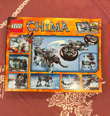 LEGO LEGENDS OF CHIMA: Maula's Ice Mammoth Stomper (70145) for