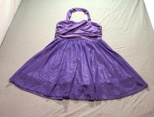 Shein Dress Women's XL Ruched Feminine Fairy Occasion Party Dainty Purple