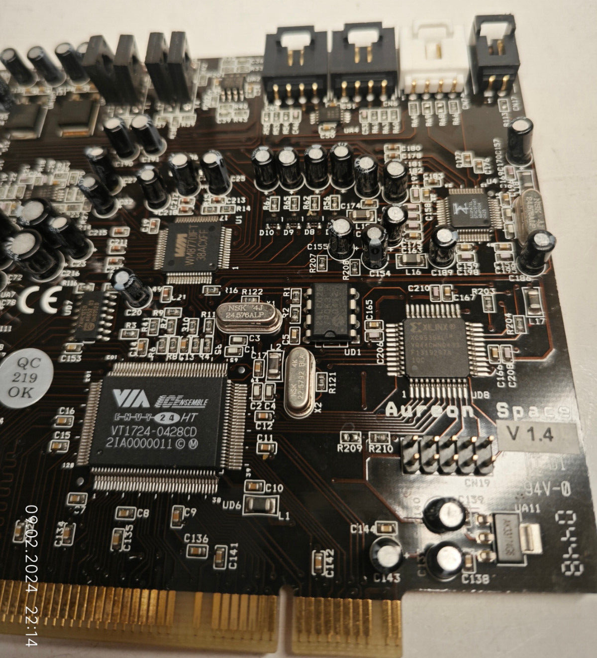 PCI] TERRATEC Aureon 7.1 Space PCI Sound Card Terratec Aureon 7.1