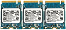 💾 LOT OF 3️⃣ KIOXIA 128GB M.2 2230 NVMe SSD KBG40ZNS128G Laptop SSD Tested ✅