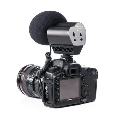 Saramonic VMIC-Stereo, camera-mount XY stereo condenser microphone