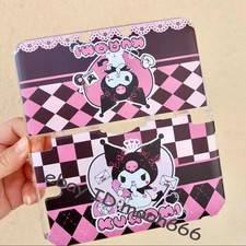 Rare Cute Kuromi Pink Black Checkered Case for Nintendo series -Case Cover Shell