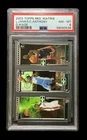 2003 topps matrix #0 lebron james, dwyane wade, carmelo anthony rc; rookie PSA 8