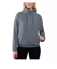 Kirkland Signature Ladies  Active Full Zip Jacket Blue,XXL 
