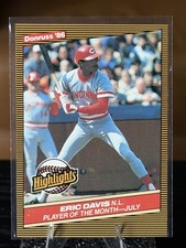 1986 Donruss Highlights - Eric Davis #30