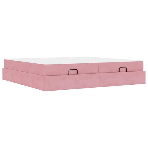 Bettgestell | Polsterbett inkl. Matratzen | Doppelbett mit Stauraum | 200x200 cm - Bild 73 von 83