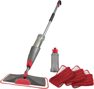 Reveal Spray Mop Floor Cleaning Kit, 3 Reusable Microfiber Wet Pads, 1 Refillabl