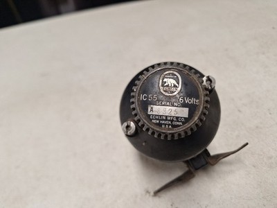  Vintage 1950's Hot Rod Echlin IC-55 Bee Hive Ignition Coil 6V Tested Works  
