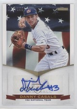 2012 USA Baseball National Team 15U Signatures 102/299 Danny Casals #6 Auto 0e2x
