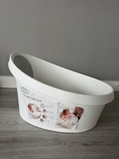 Toddler bath tub white big Shnuggle