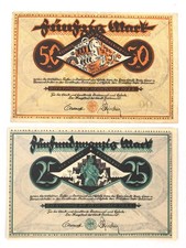 Dortmund, 2 Notgeldscheine
