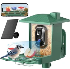 Bird Feeder with Camera Outdoor Solar: Smart Birdfeeder with AI Recognition