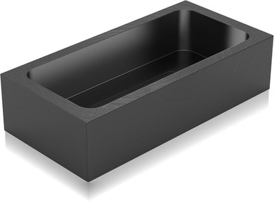 Mmasters 1Kg-1 Piece Premium Graphite Ingot Mold for Metal Casting - High-Purity