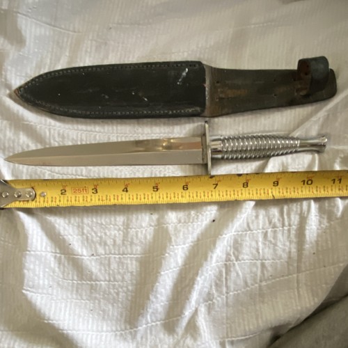 Fairbairn-Sykes WWII British Commando Dagger with Sheath