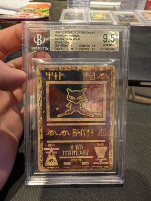 Pokémon Ancient Mew Holo Promo BGS 9.5 Gem Mint WOTC 1999-02 Movie 2000