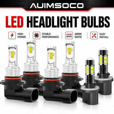 For Chevy Tahoe 2001-2006 Combo LED Headlight High Low Beam Fog Lights Bulb Kit