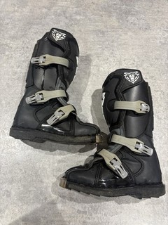 WULFSPORT Kids Youth Child’s Motocross MX Motor Cross Boots. UK 10 EU 28