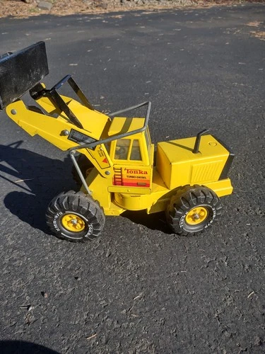 Mighty Tonka Turbo Diesel Front End Loader Vintage XMB-975 Complete Working Read