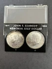 1964 P & D Kennedy Silver Half Dollars in Presentation Case