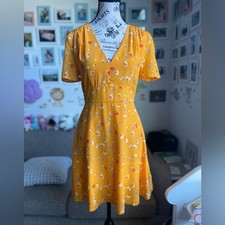 NWT Madewell Silk Floral Dress