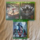Xbox One Lot of 3 – Devil May Cry 5, Diablo & Darksiders III (New & Sealed)