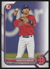 2022 Bowman Draft #BD-123 Marcelo Mayer  Boston Red Sox