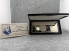 1997 $100 4 oz Silver Ben Franklin 100 Dollar Quarter LB Bar Washington Mint COA