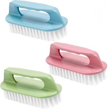 Heavy Duty Cleaning Brushes: 3-Pack Stiff Bristles for Floor, Sink, Tub 