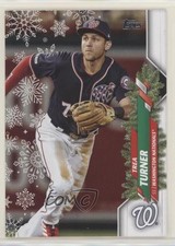 2020 Topps Holiday WalMart Mega Box Metallic Trea Turner #HW24 2ra