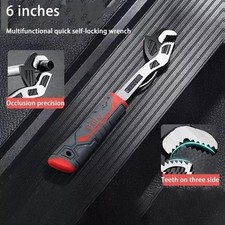Universal Self Tightening Wrench Time-Saving Tool for Water Pipe Plumbing Repair