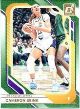 2026 Donruss WNBA #82 Cameron Brink Green Shimmer