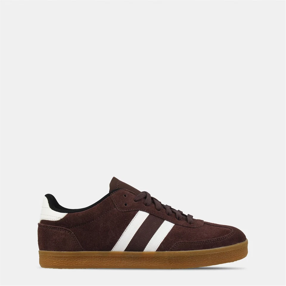 Jack Wills Womens Newbury Shoes Low Trainers Sneakers Sports Lace Up Suede - Image 2 of 2