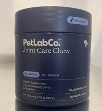 PetLab Co Joint Care Chew Supports Healthy Joints Pork Flavor 30 CT Exp. 05/2026