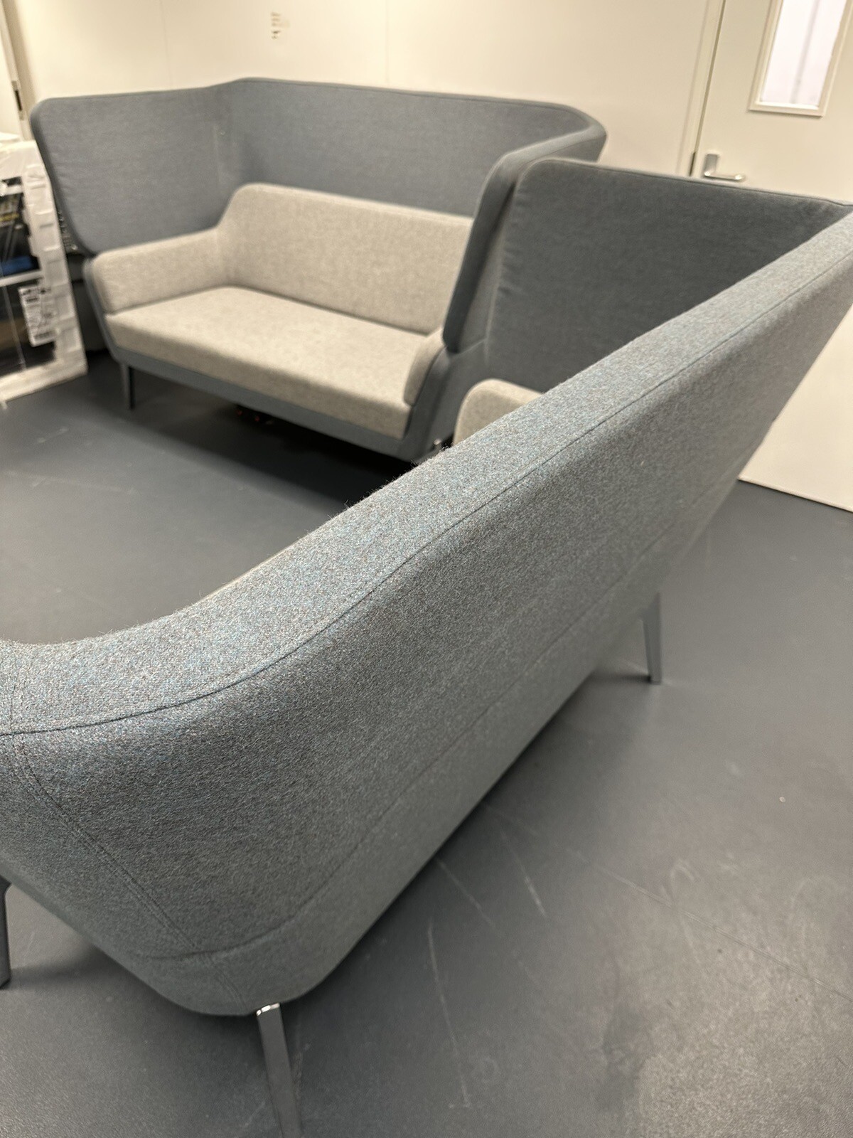Ocee Designer High Back Sofas X 2 Reception Booth Heals Habitat