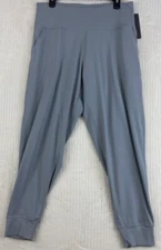 Dragon Fit Yoga Athletic Workout Leggings HighWaisted NWT  XL Light Grey Pockets