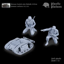 Plastic Platoon German Tracked Mine Goliath Crew Summer Uniform 2022 Scale 1/32