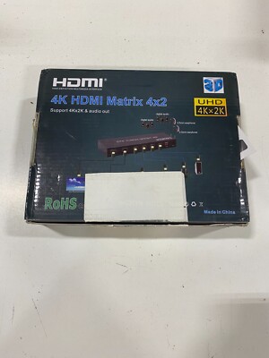 4K HDMI Matrix 4X2 HDMI
