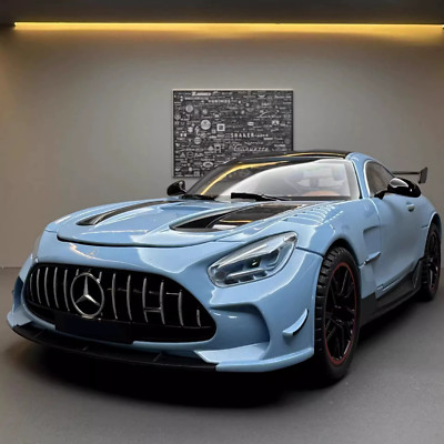 Große 1:18 Mercedes Benz GTR Miniatur Sammlung Simulation Alu Auto Diecast
