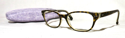 D Viations D2 2018 Eyewear  51-17-135 Tortoise / Crystal eyeglass frame